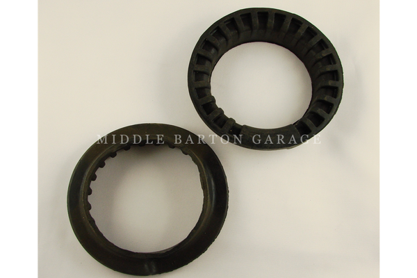 RUBBER CUP REAR SPRING UPPER124 = (PAIR)
